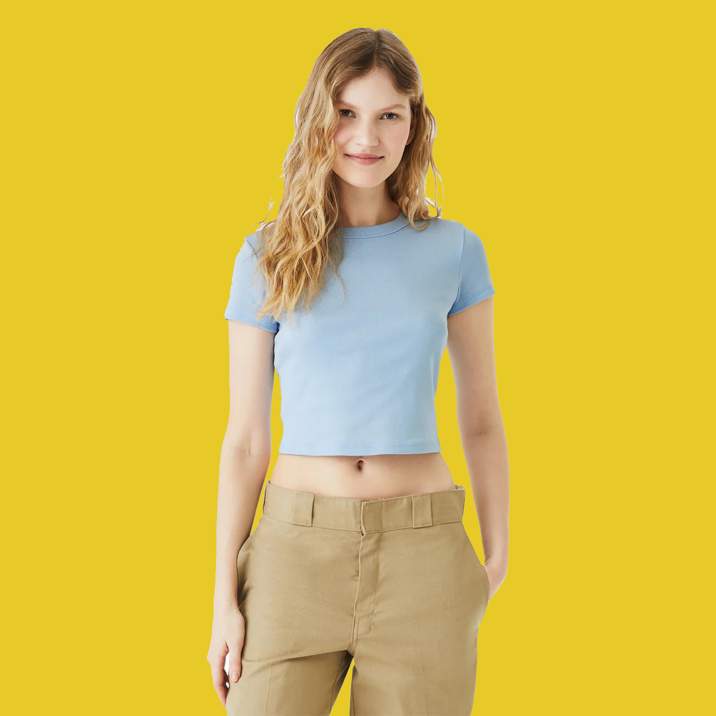 BC1010 Bella+Canvas Women's Micro Rib Baby Tee