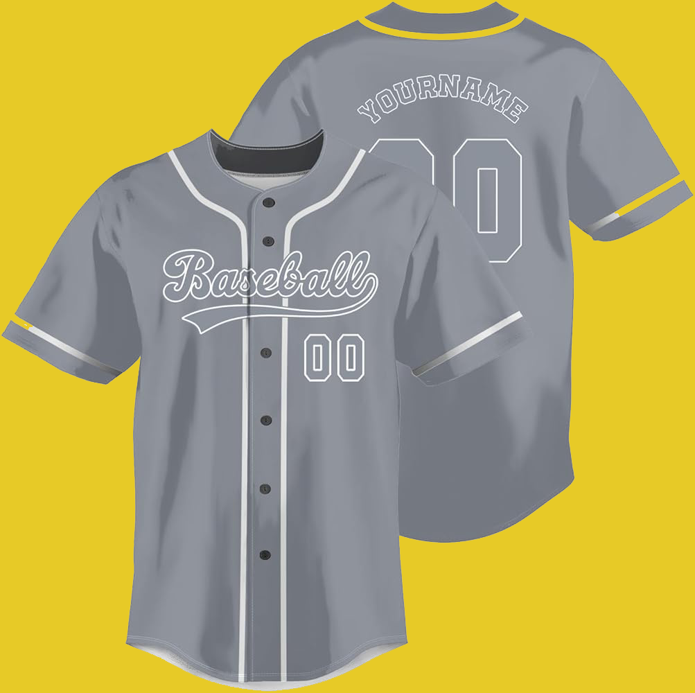 BSJ8100 Baseball Jersey AOP Shirt