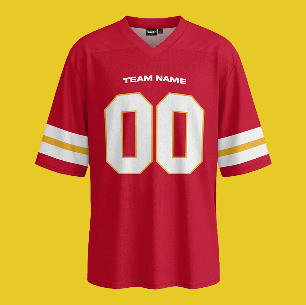 FTJ8300 Football Jersey AOP Shirt