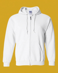 G18600 Gildan Unisex Heavy Blend Full-Zip Hooded Sweatshirt