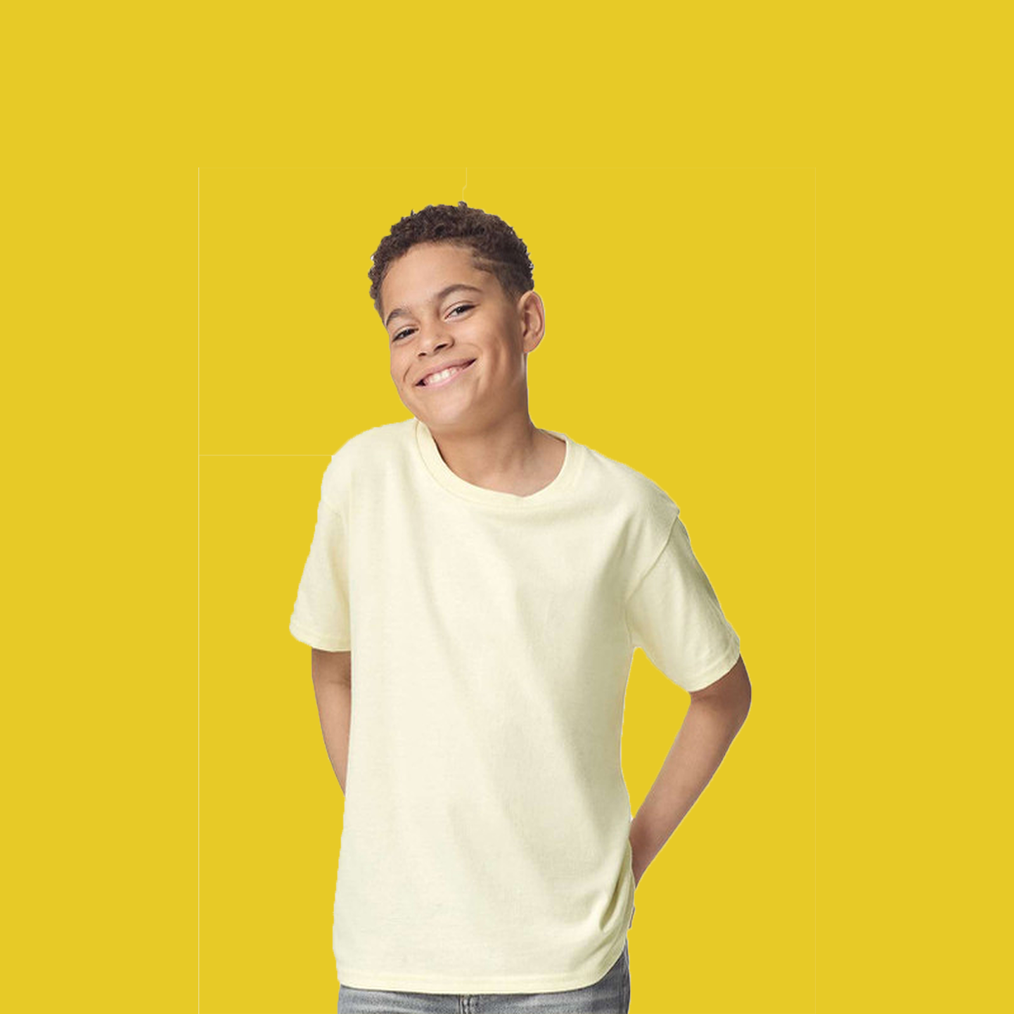 G5000B Gildan Heavy Cotton Youth T-Shirt Baby Tee