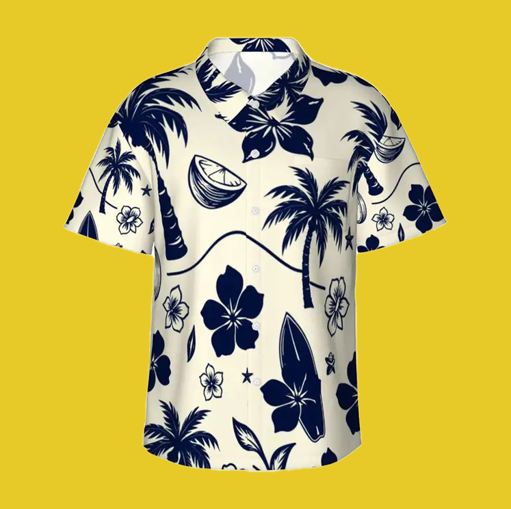HAWAI5810 Unisex Hawaiian Shirt AOP