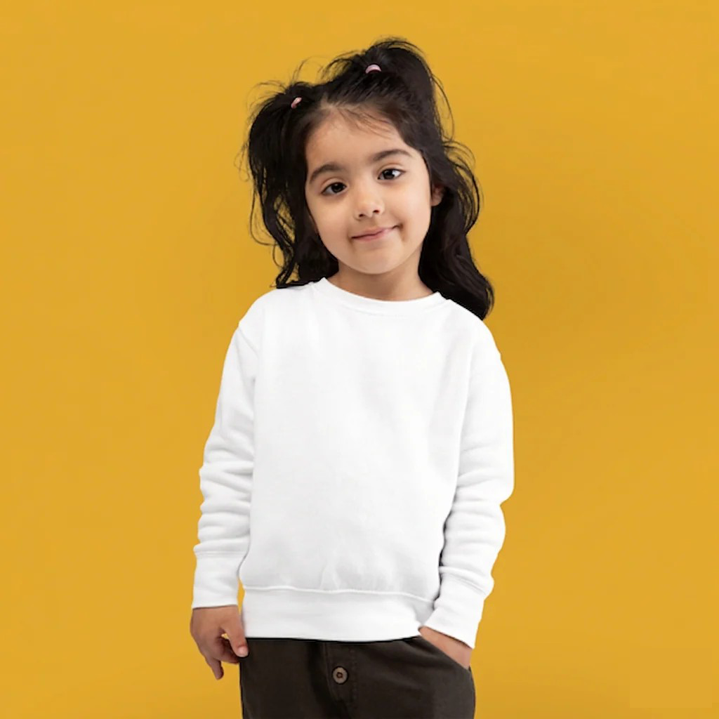 RS3326 Rabbit Skins TODDLER Fine Jersey Sweatshirt